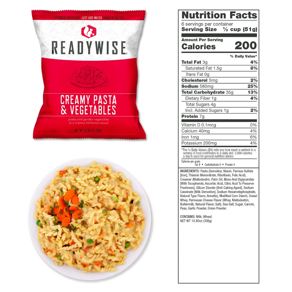 Creamy Pasta & Vegetables.webp