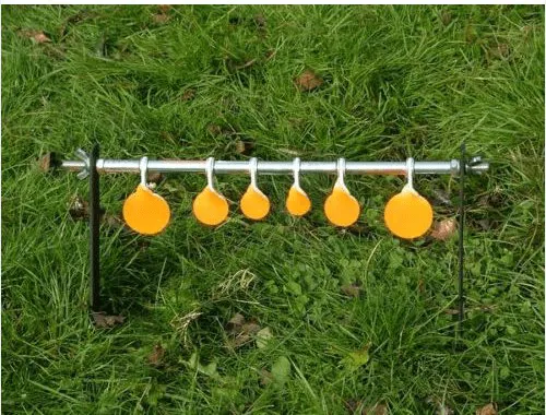 [6GS-BAR] 6 garden spinners, bar target