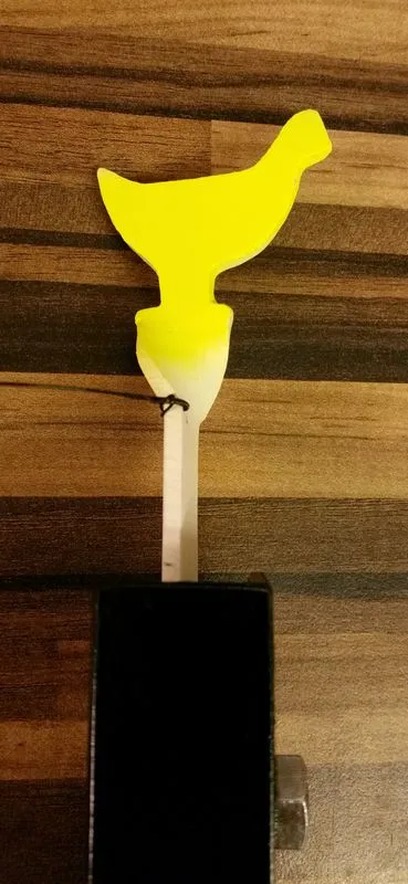 [KDTChicken1] NRA style chicken knock down airgun target