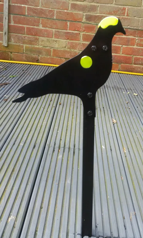 [KZ-CollardDove - spiked] Dove Kill Zone Resetting Airgun Target on a spike