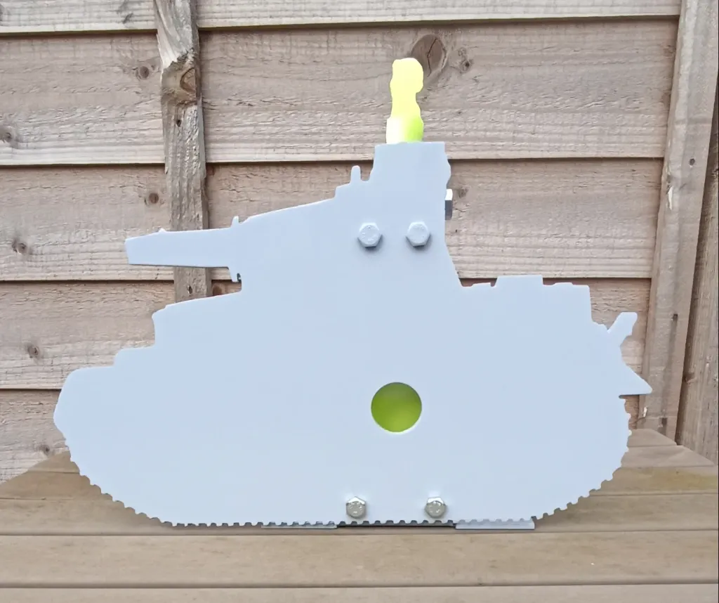 [Panza-Tank] Panza Tank Kill Zone Resetting Airgun Target