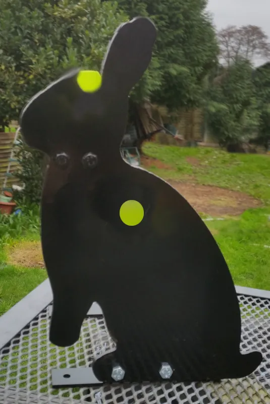 [KZ-Bunny-20mm] Bunny Kill Zone Resetting Airgun Target - 20mm