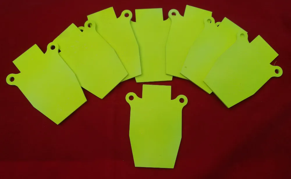 [RG-SIL-8] Air Rifle Silhouette Gong Airgun Target - Eight Pack