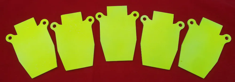 [RG-SIL-5] Air Rifle Silhouette Gong Airgun Target - Five Pack