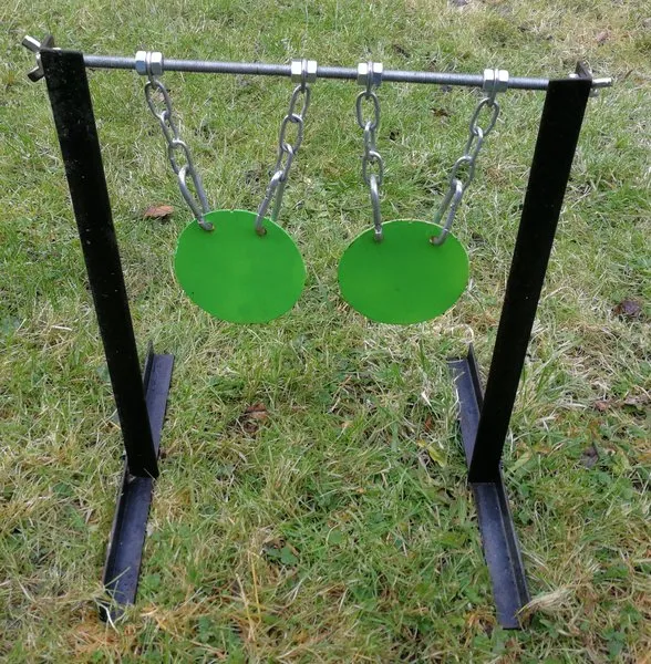 [ARG-double] Air Rifle Gong Airgun Target - Double