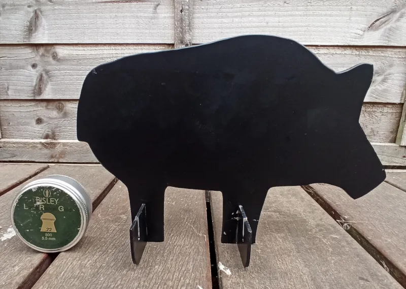 [NRA-Hog-halfScale] NRA Style Hog Knockdown Airgun Target 1/2 Scale