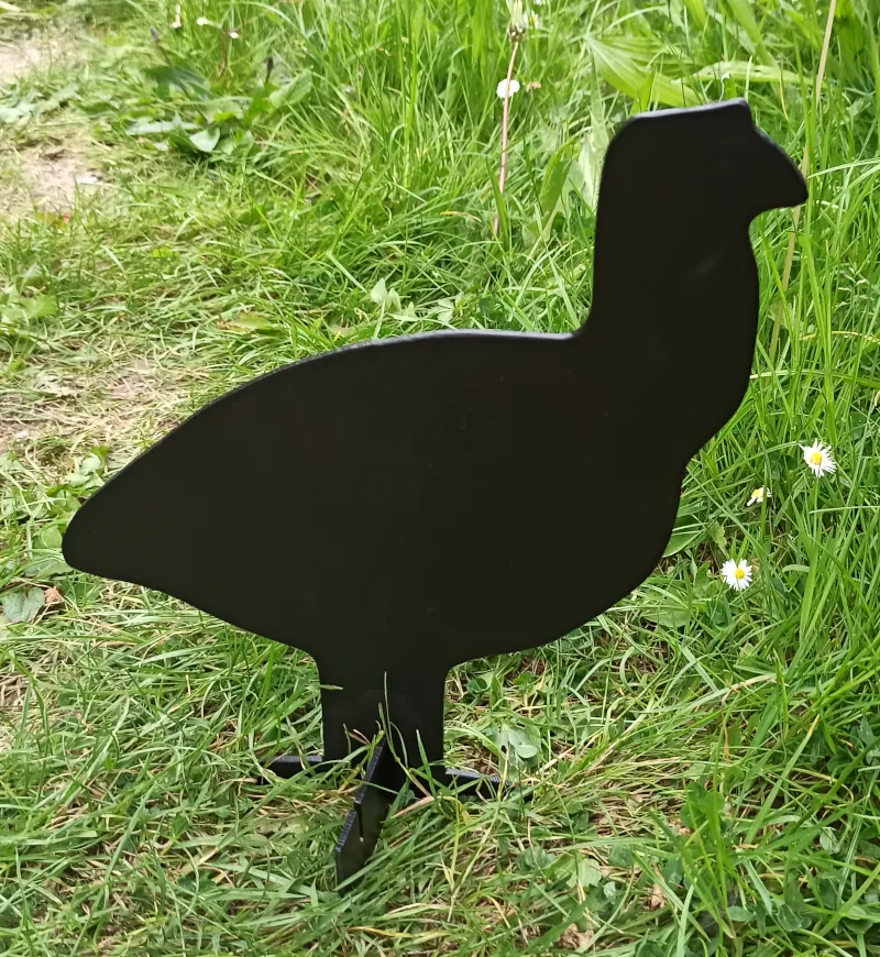 [NRA-Turkey-halfScale] NRA Style Turkey Knockdown Airgun Target 1/2 Scale