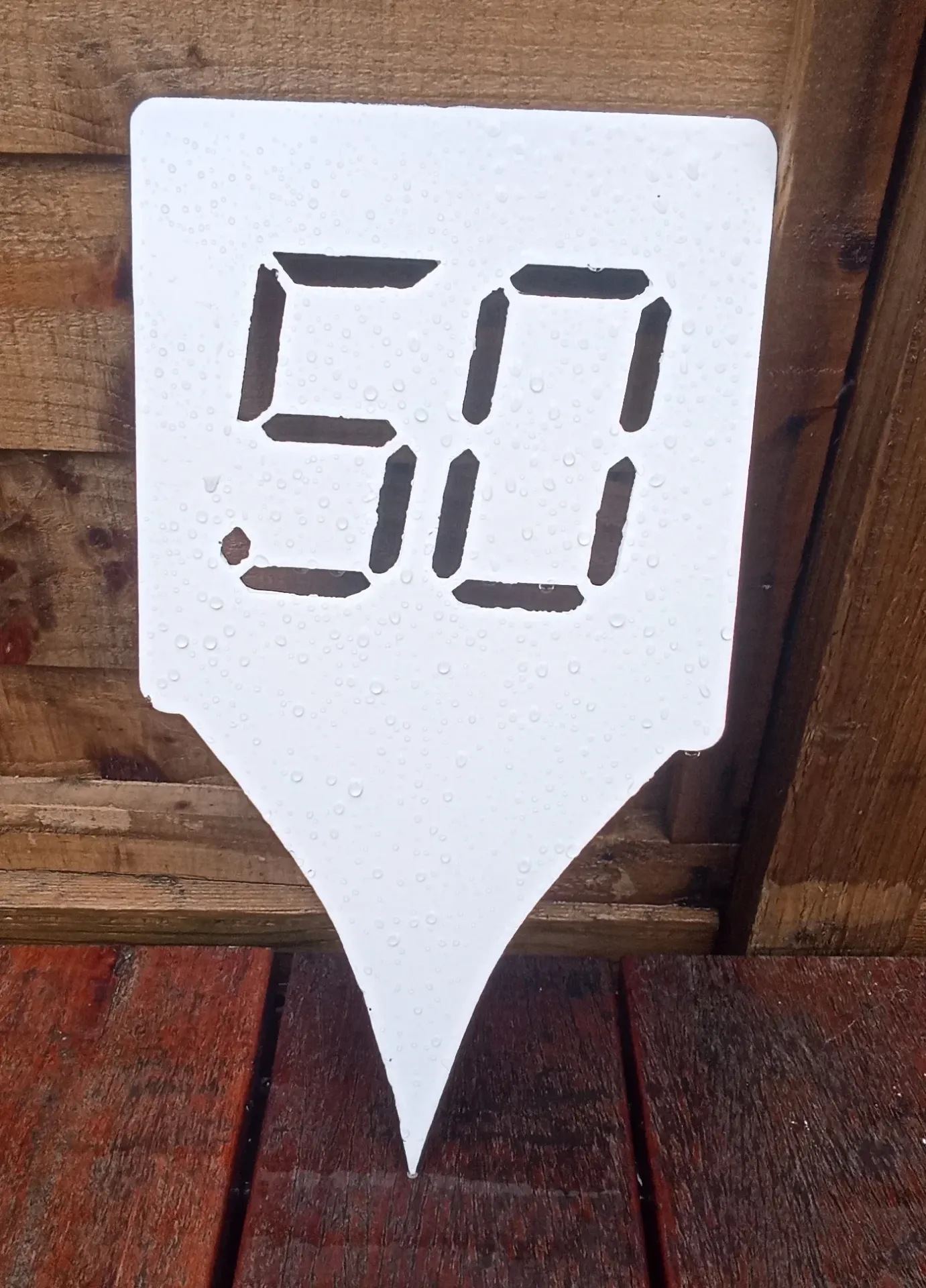 [50RM] Steel Range Marker 50m