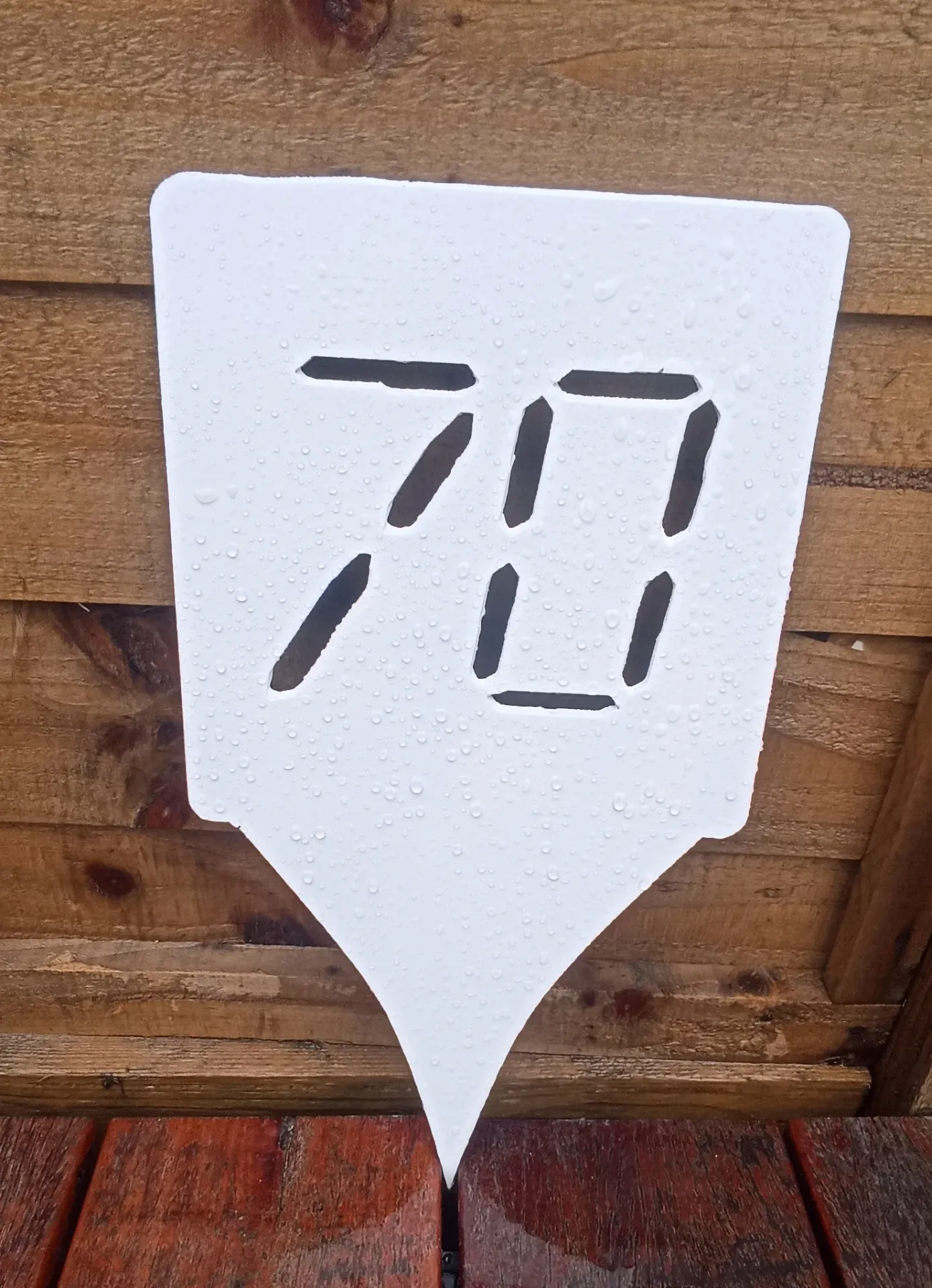 [70RM] Steel Range Marker 70m