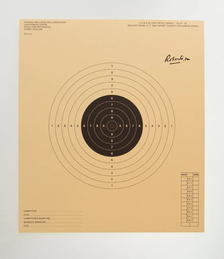 NSRA PL14-18 (20 Yards Free Pistol Comps) Packs