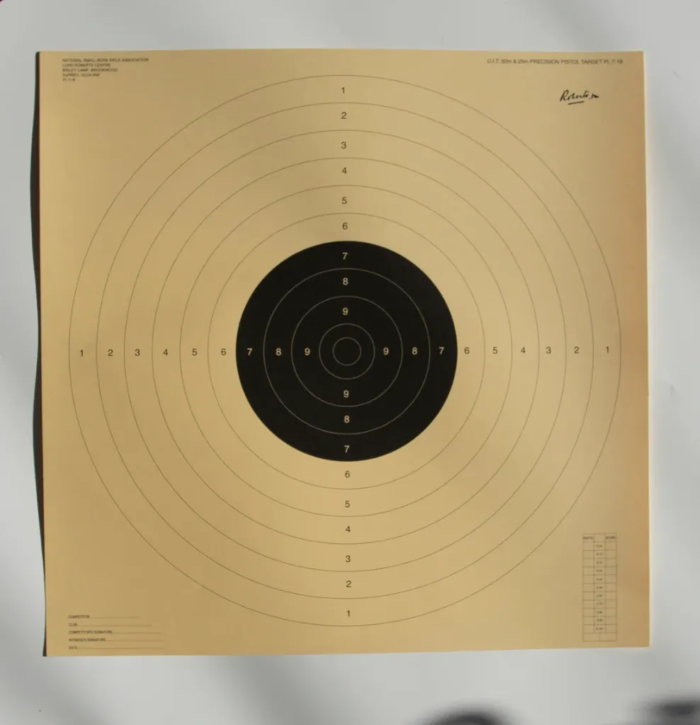 NSRA PL7-18 (50M & 25M Pistol 1 Target) Packs